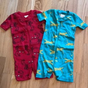 Pair of Shortie Sleepers